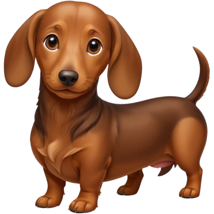 Daschund emoji