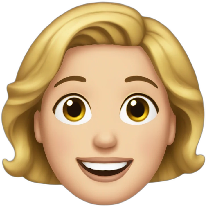 Happy adele emoji