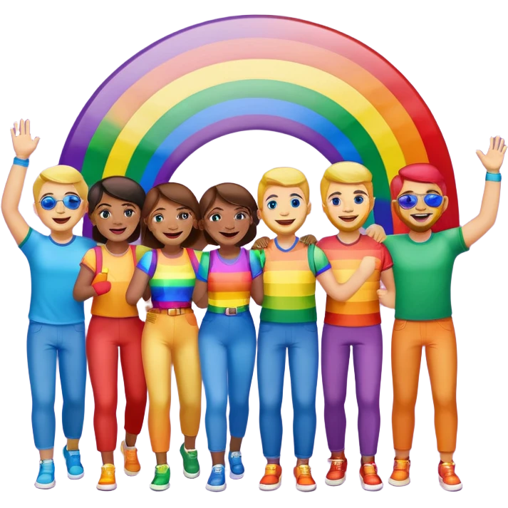 pride charcters emoji