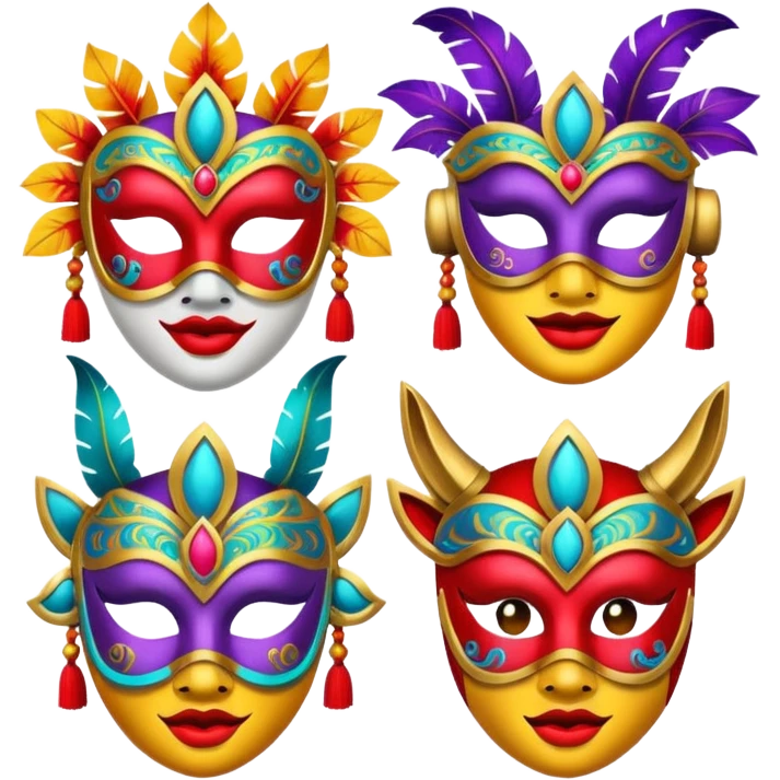 Festival Masks emoji
