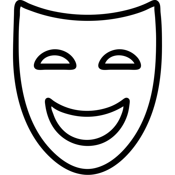 сценическая маска emoji