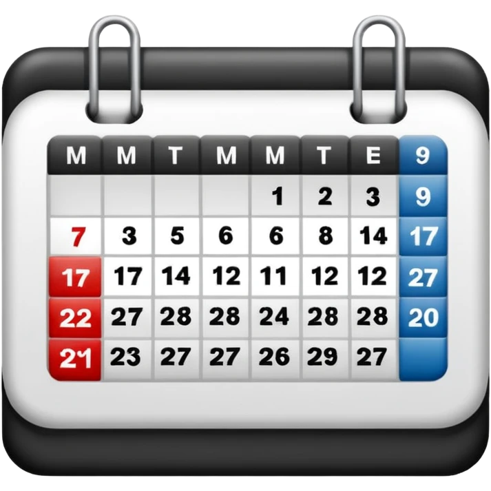 calender emoji