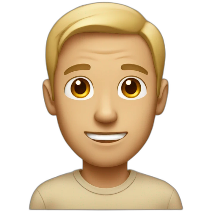 beige guy with big ears  emoji