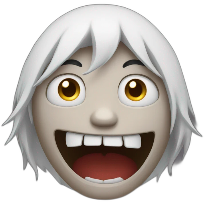 evil cry emoji