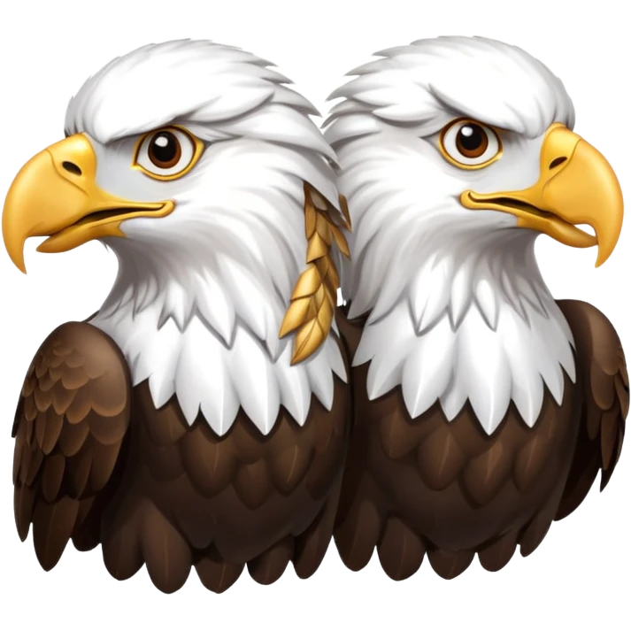 eagle with two heads emoji