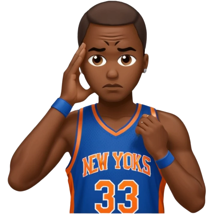 new york knicks facepalming emoji