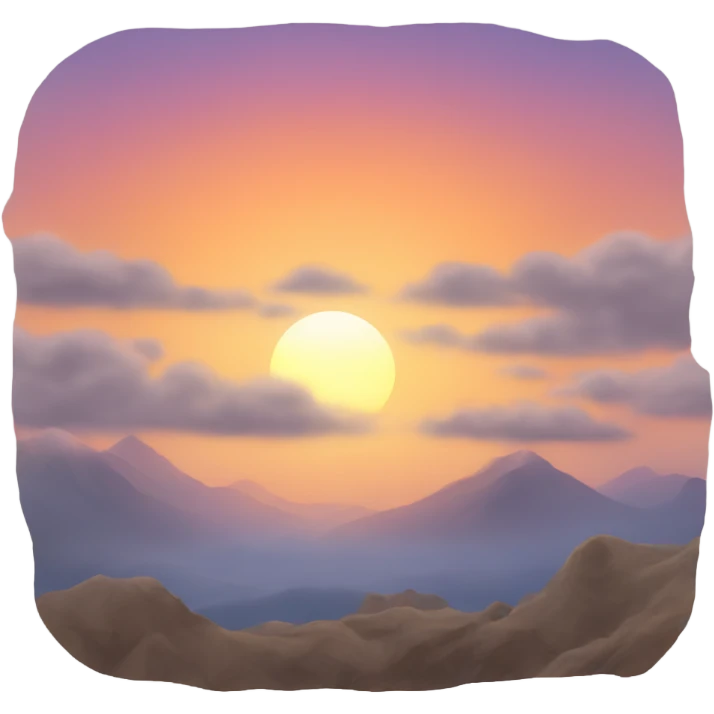 Sunrise  emoji