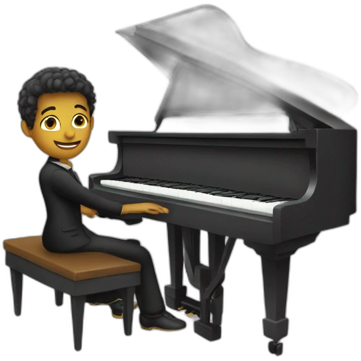 pianist emoji
