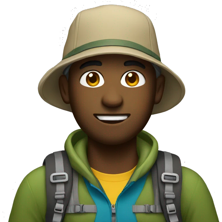 Backpacking emoji