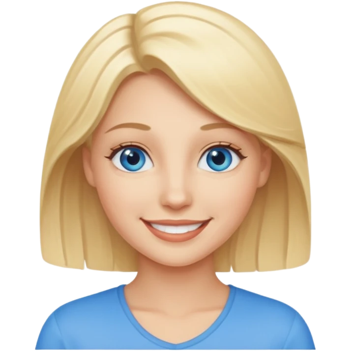 stupid blonde emoji