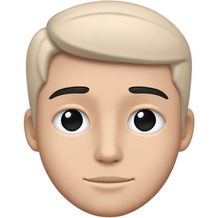 black and white neto emoji