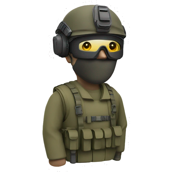 soldier in fpv googles emoji