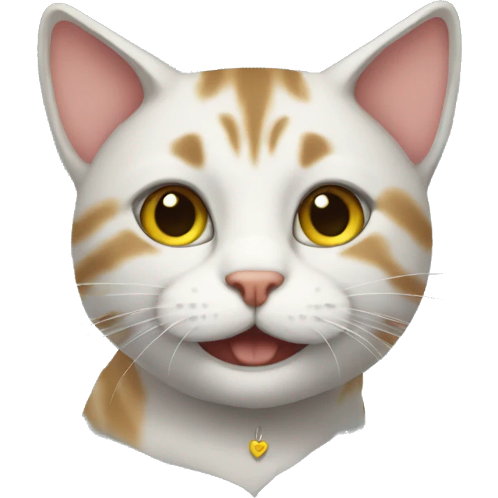 Cat love emoji