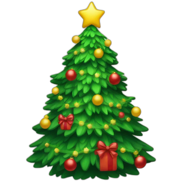 Christmas tree  emoji