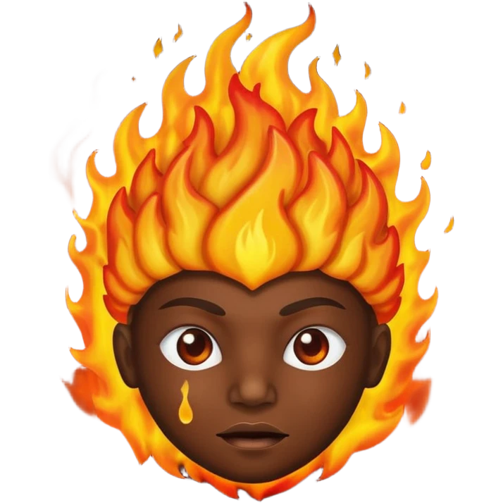 brain on fire emoji
