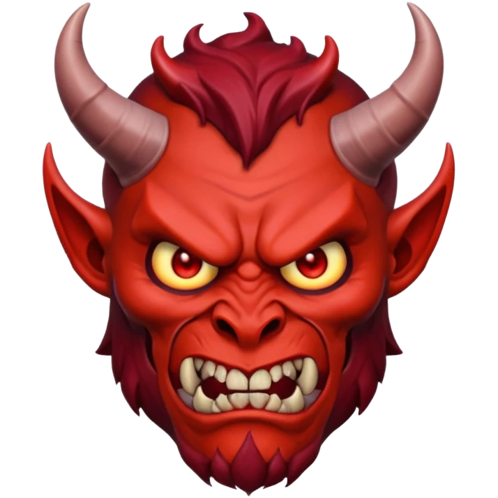 devil from bible emoji