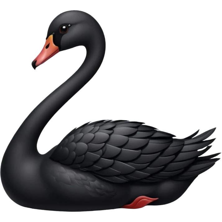 Cisne negro emoji