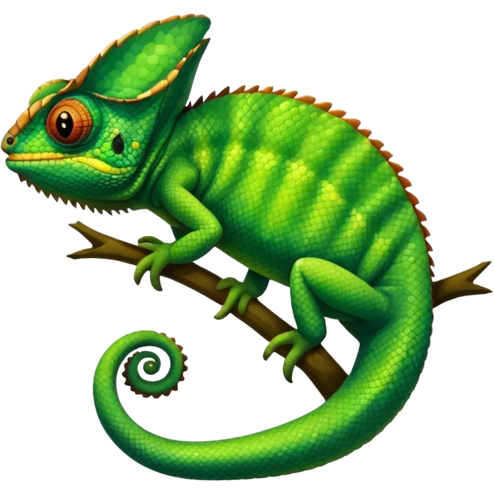 Chameleon emoji