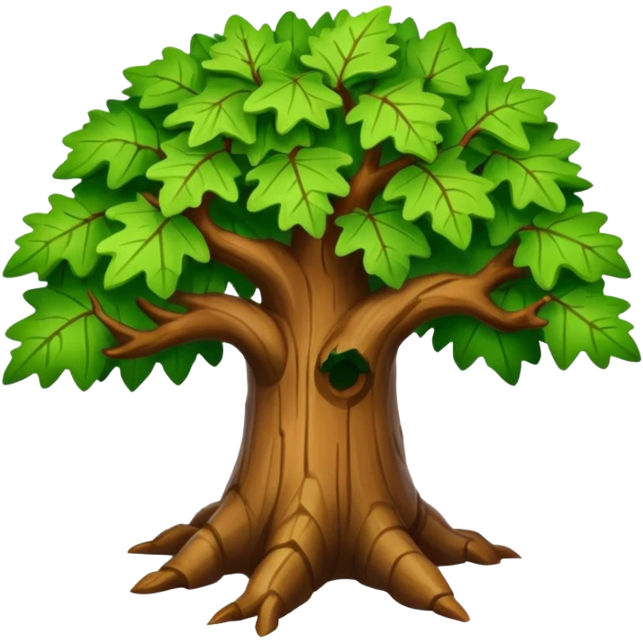 Mighty oak emoji