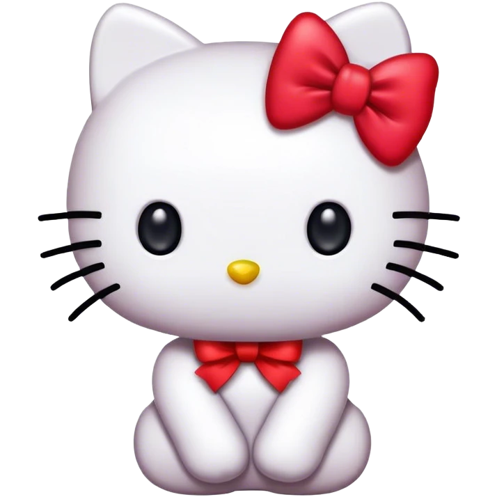 hello kitty bow emoji