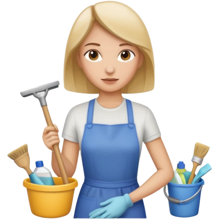 Mum organization home cleaning emoji