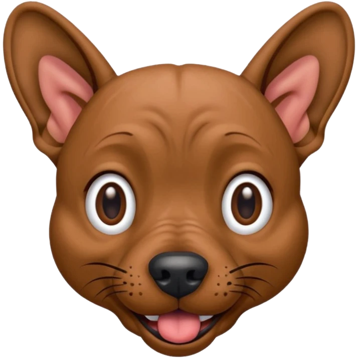Xoloitzcuintle Dog silly goofy expression emoji