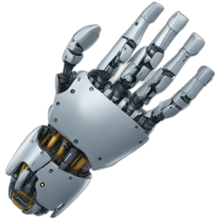 robotic hand emoji