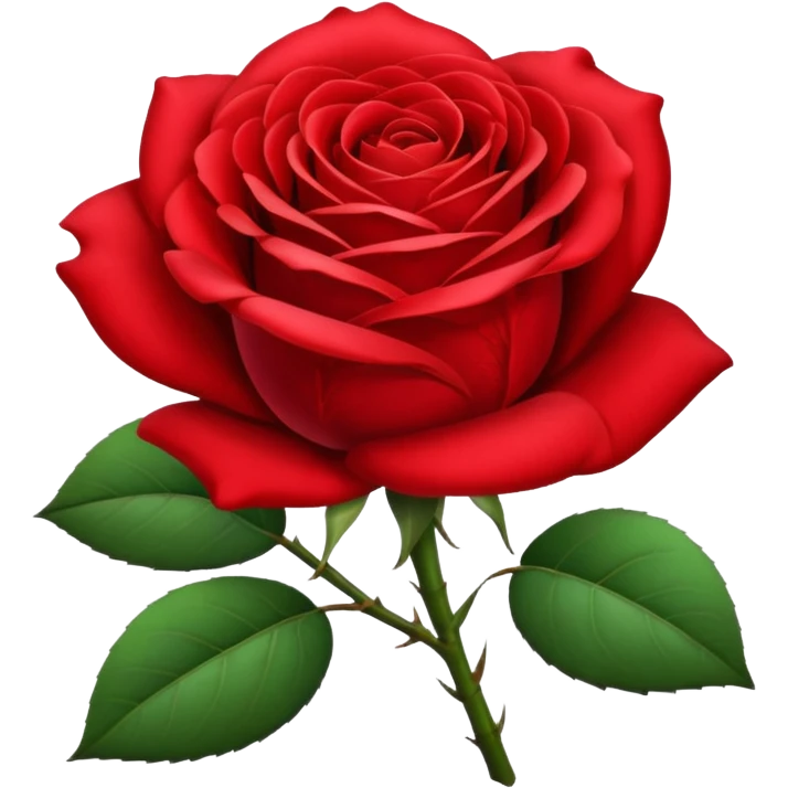make a red rose emoji