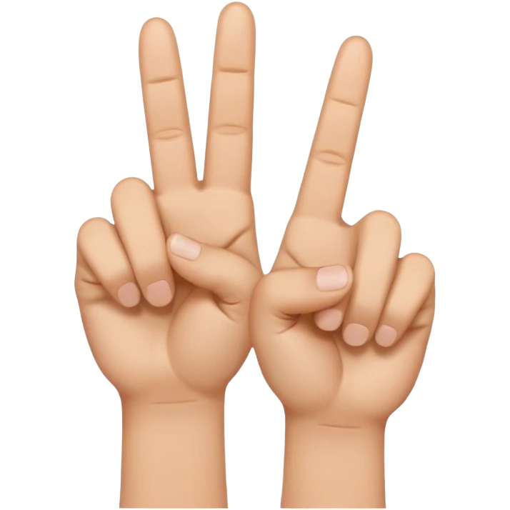 Middle fingers with shut up text  emoji