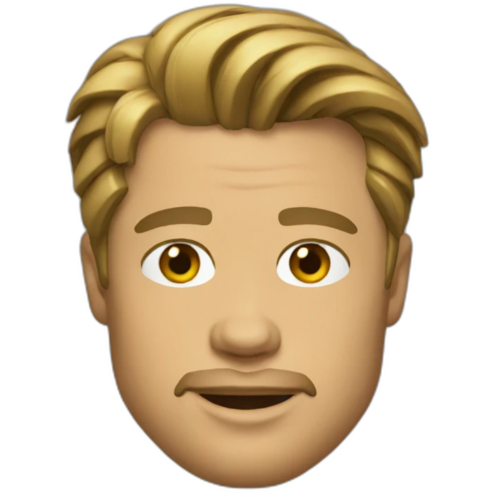 brad pitt emoji