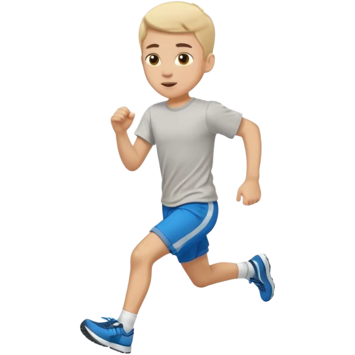boy running emoji