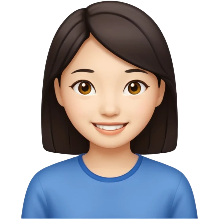 chica aseatica emoji