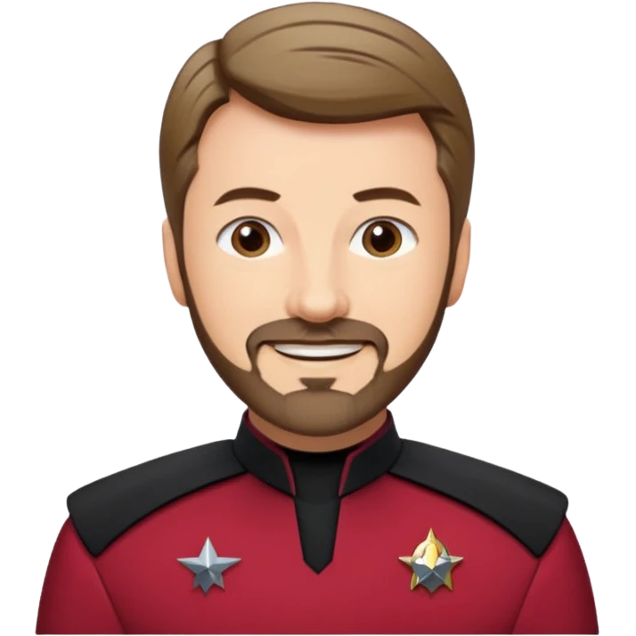 Commander Riker emoji