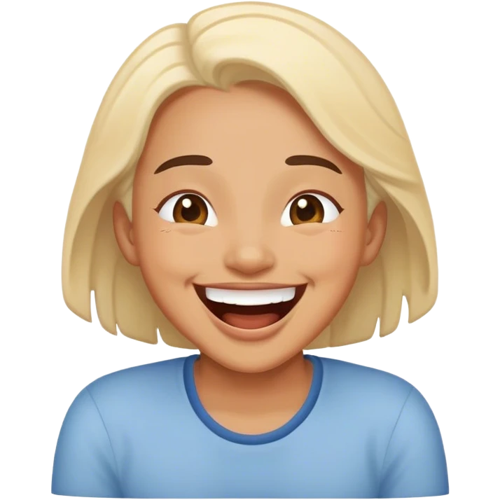 love and laugh react in one emoji