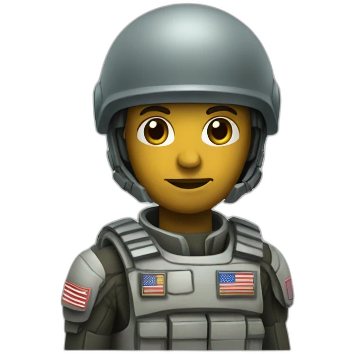 Space Soldier Democracy emoji