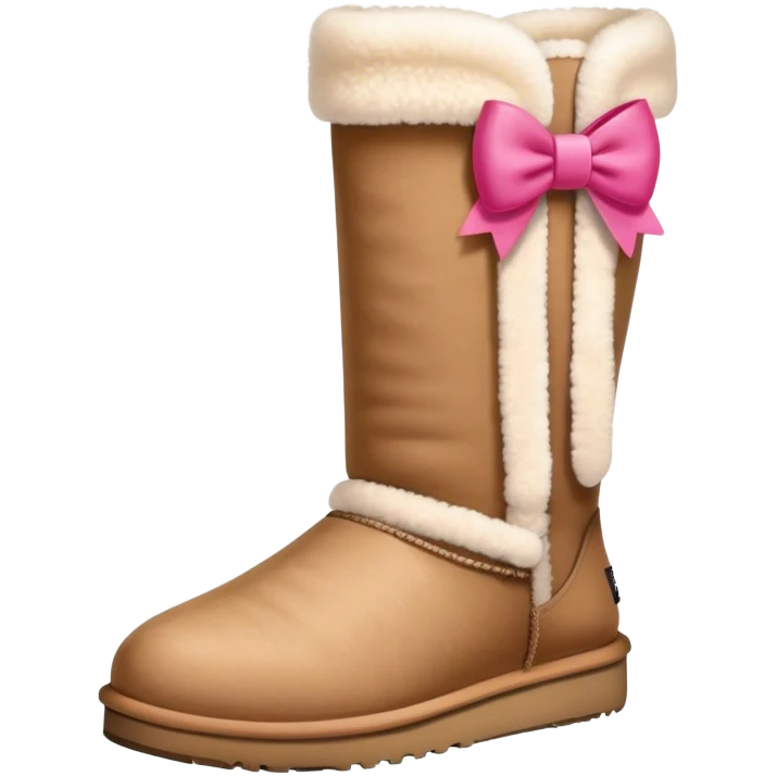 Ugg with bows emoji