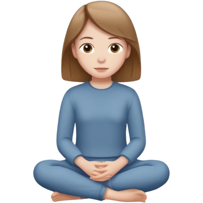 sitting still emoji