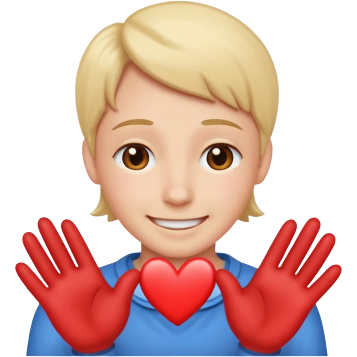Mix these emojis “😗🥹” and add this one to each side “🫰” emoji