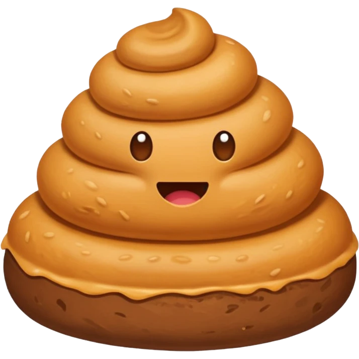 une diarrhée de caca emoji