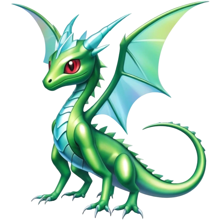 Shiny Exotic Flygon-Amaura-Genesect-Scyther-Hybrid-Creature emoji