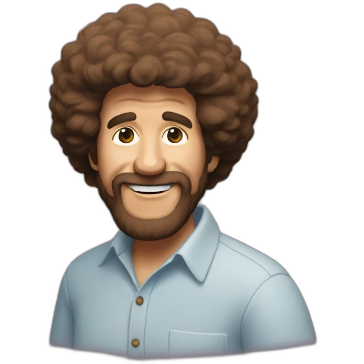 Bob Ross emoji