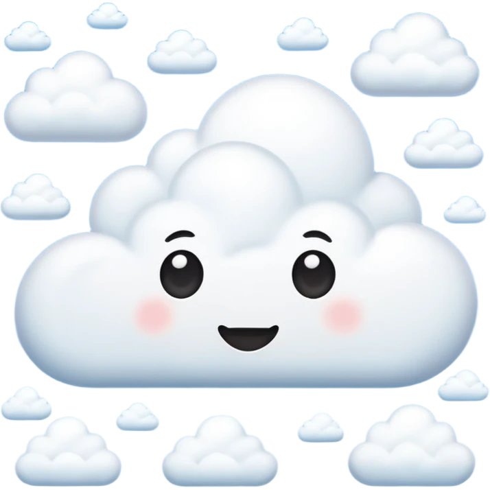 clouds covering the sky emoji