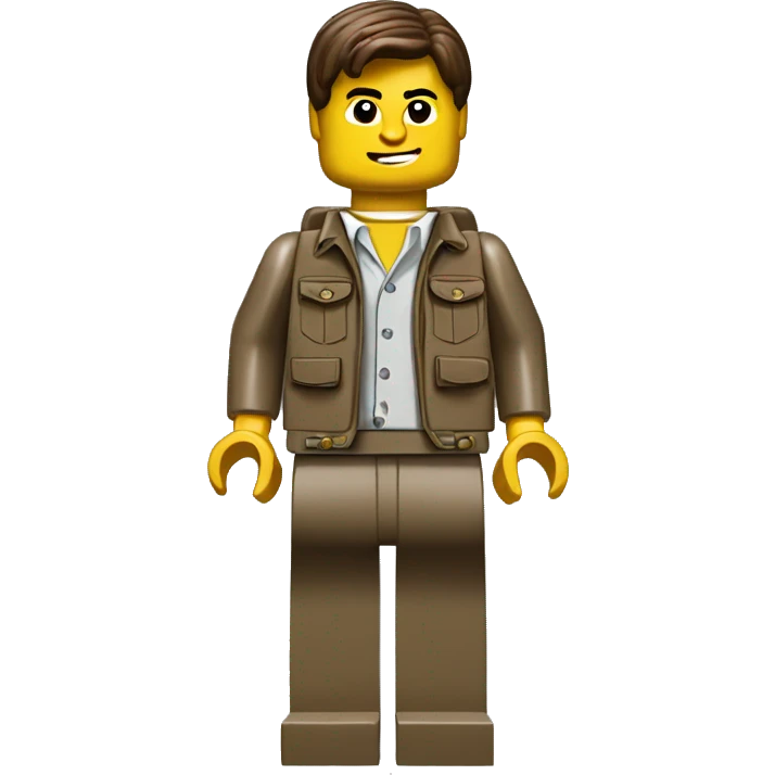 TOM CRUISE lego full body emoji