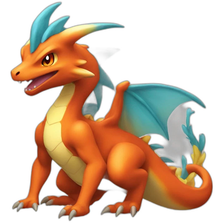 Dracaufeu pokemon emoji