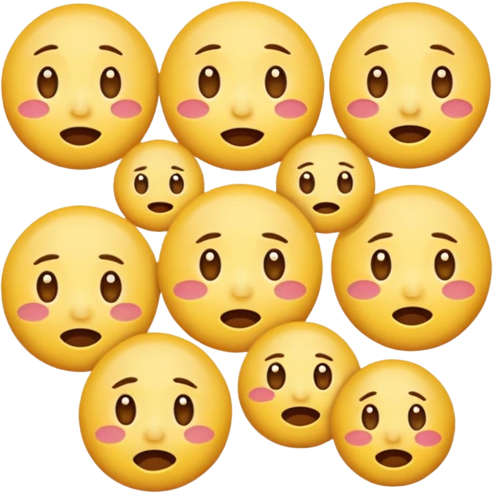 Emotional face emoji’s  emoji