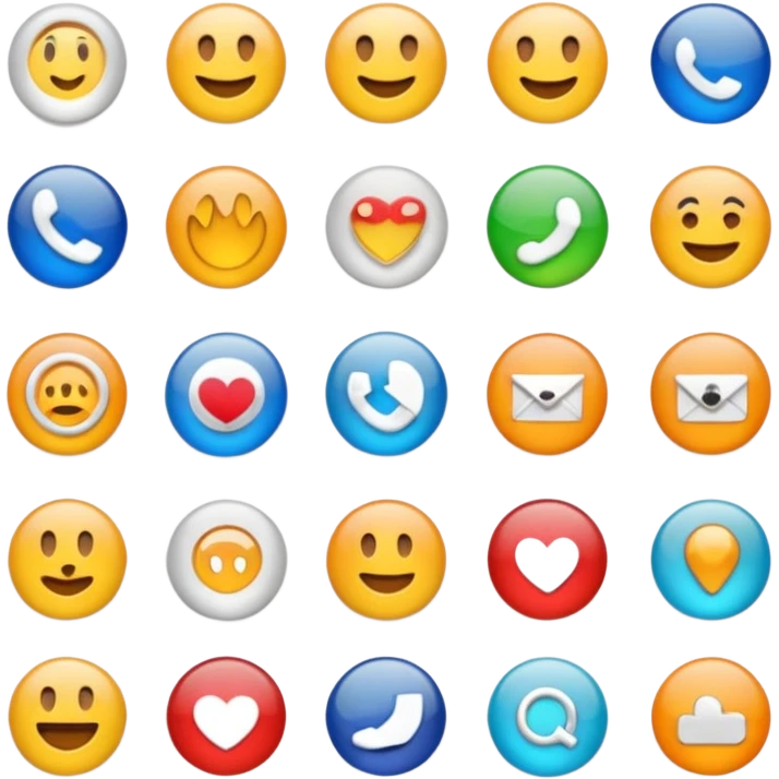 Liste de services emoji