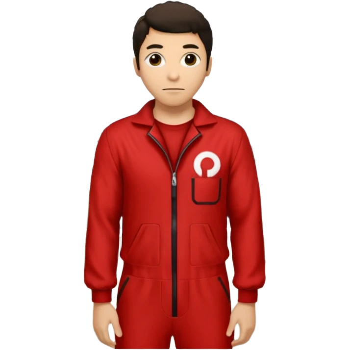 Tokyo in the la casa de papel TV show emoji
