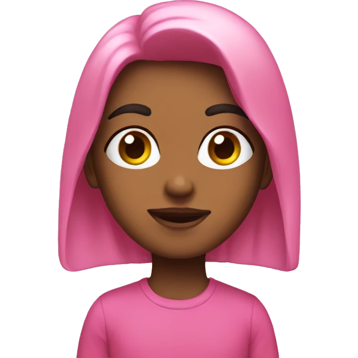 Pink emoji
