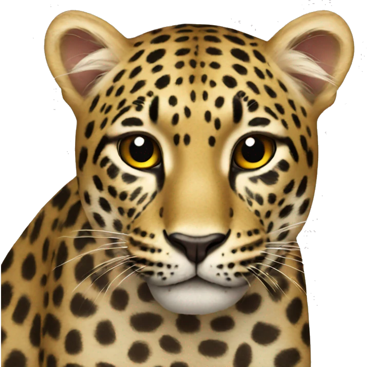 Heart Leopard emoji