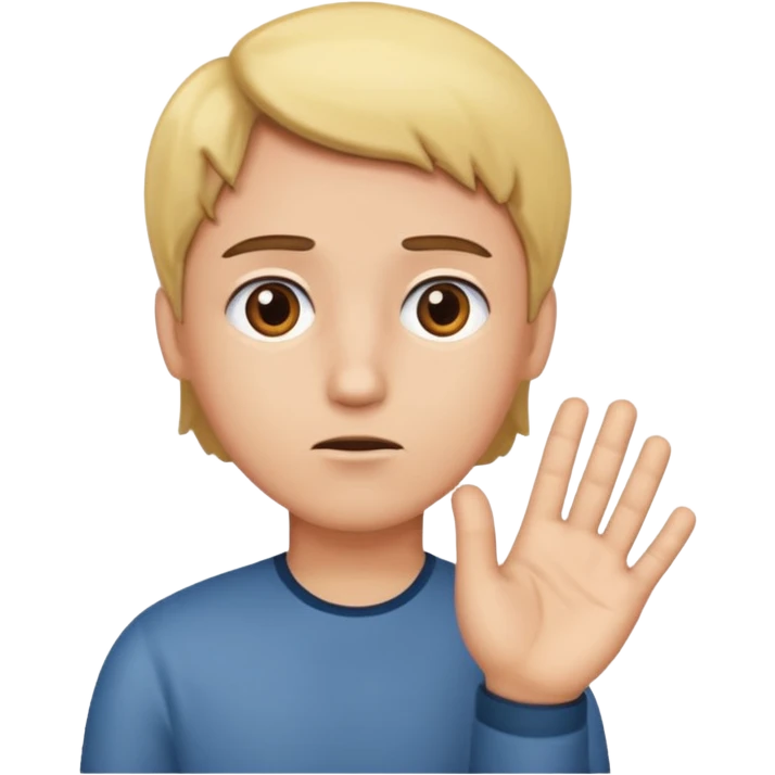 Leaving me on open  emoji